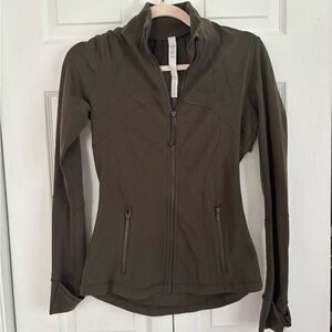 Olive Green lululemon define Women's Jacket